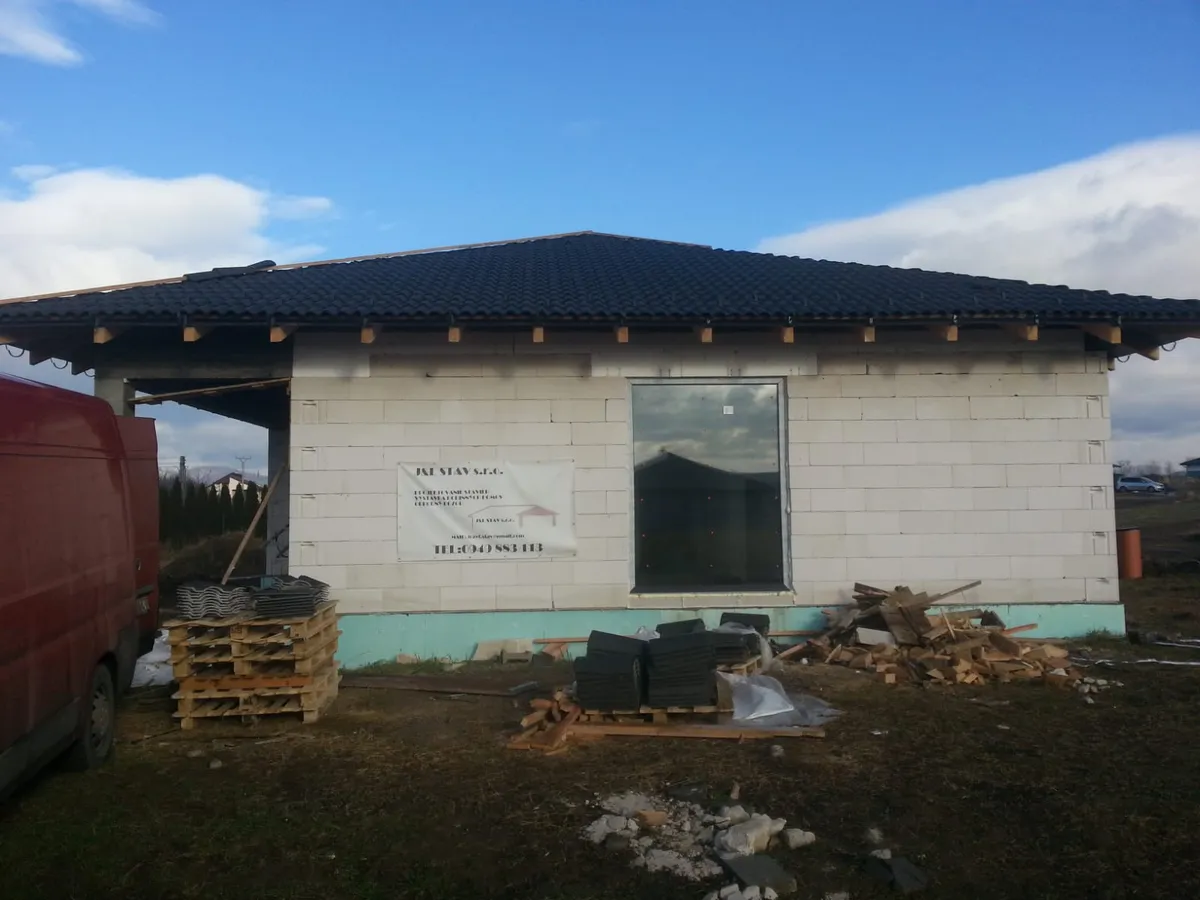 Plastové okná na rodinnom dome po dokončení, Prešov