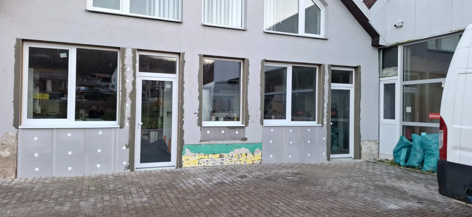 Veľké presklenie na terasu po montáži, Prešov a okolie